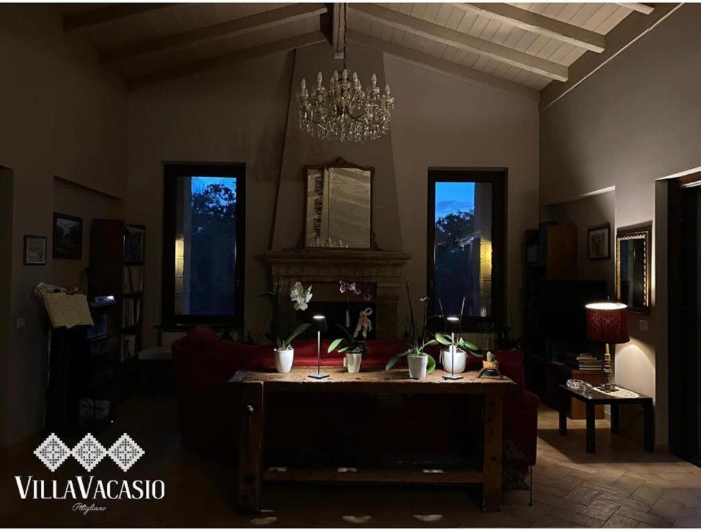 Agriturismo Eco-Bio Villa Vacasioピティリアーノ エクステリア 写真