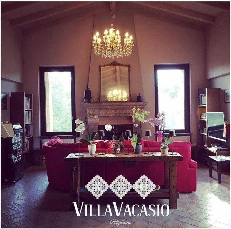 Agriturismo Eco-Bio Villa Vacasioピティリアーノ エクステリア 写真